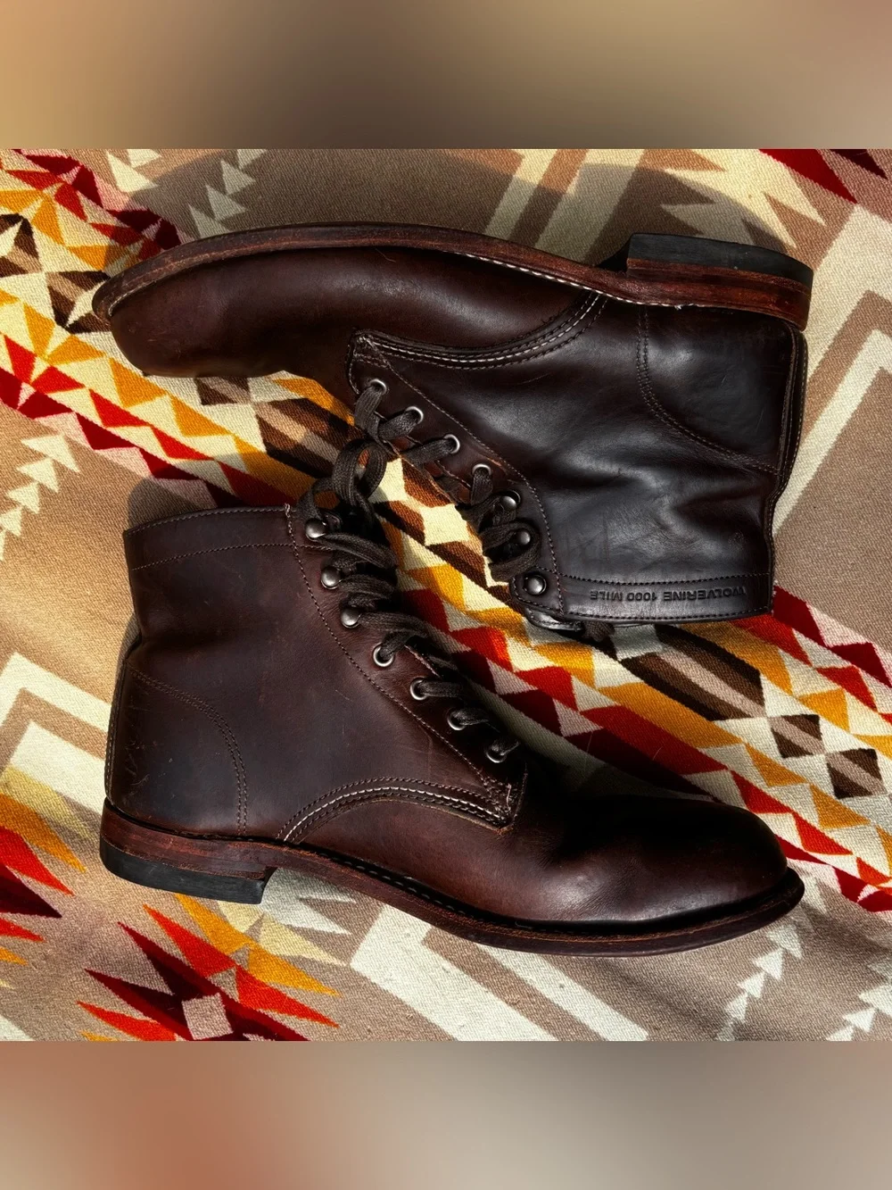 Wolverine 1000 Mile Wilderness Round Toe Lace Ip Boots